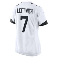 Women's Nike Byron Leftwich White Jacksonville Jaguars Retired Player Game Jersey