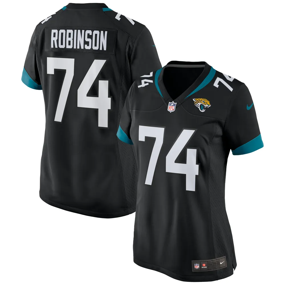 Maillot de match Nike Cam Robinson pour femme, noir, Jacksonville Jaguars