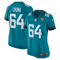 Women's Nike Coy Cronk Teal Jacksonville Jaguars Game Player Jersey