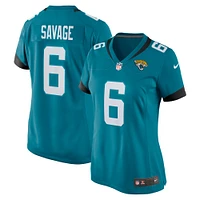 Women's Nike Darnell Savage  Teal Jacksonville Jaguars Team Game Jersey