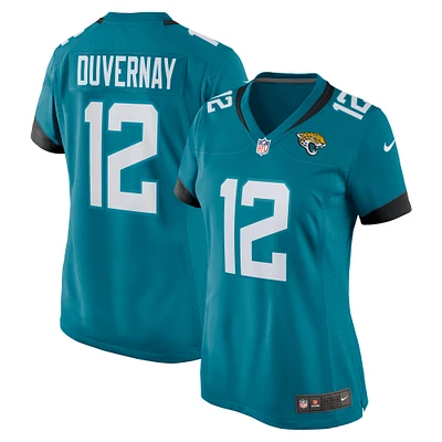 Maillot Nike Devin Duvernay pour femme, bleu sarcelle, Jacksonville Jaguars Team Game