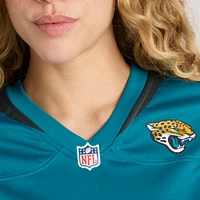 Maillot Nike Fred Johnson Teal Jacksonville Jaguars Team Game pour femme