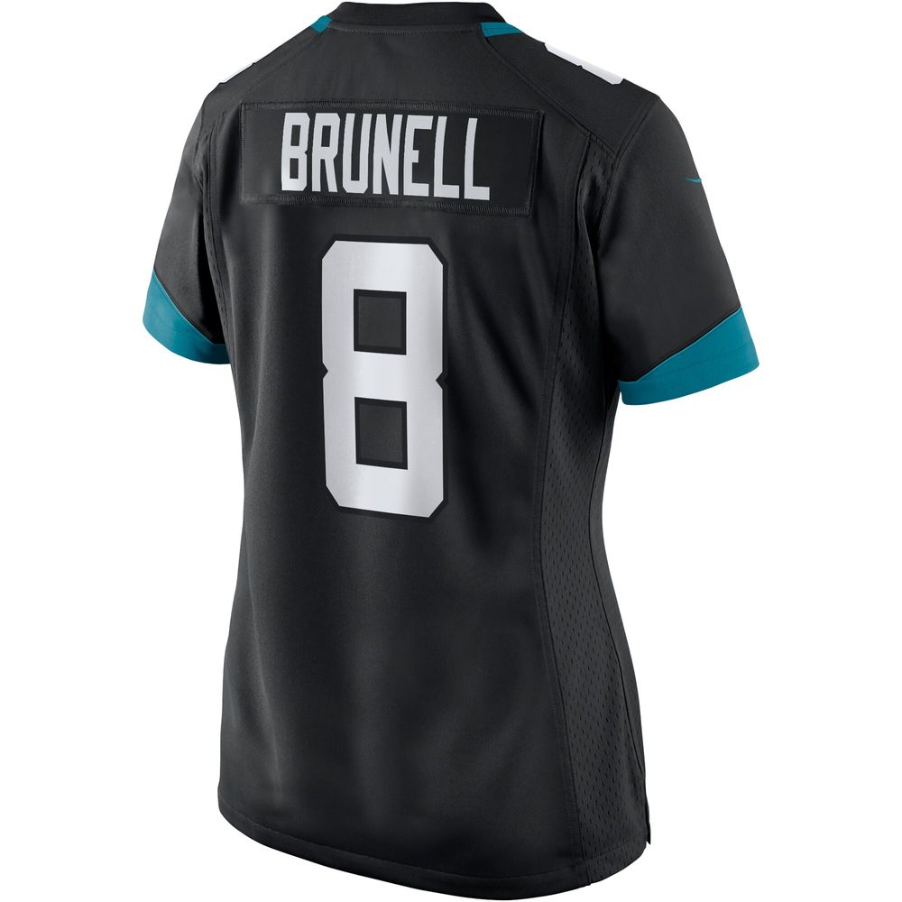 Women's Nike Mark Brunell Black Jacksonville Jaguars Game Retired Player Jersey