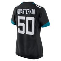 Women's Nike Shaquille Quarterman Black Jacksonville Jaguars Game Jersey