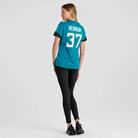 Maillot de match Nike Tre Herndon des Jacksonville Jaguars pour femme, bleu sarcelle