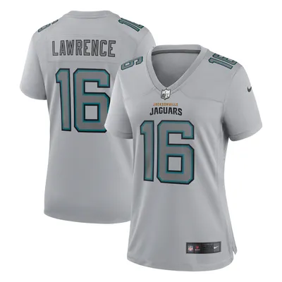 Youth Nike Trevor Lawrence Silver Jacksonville Jaguars Inverted Team Game  Jersey 