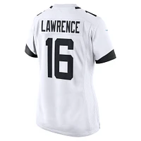 Maillot de match Nike Trevor Lawrence pour femme, blanc, Jacksonville Jaguars