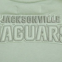 Women's Pro Standard  Light Green Jacksonville Jaguars Neutral Pullover Sweatshirt