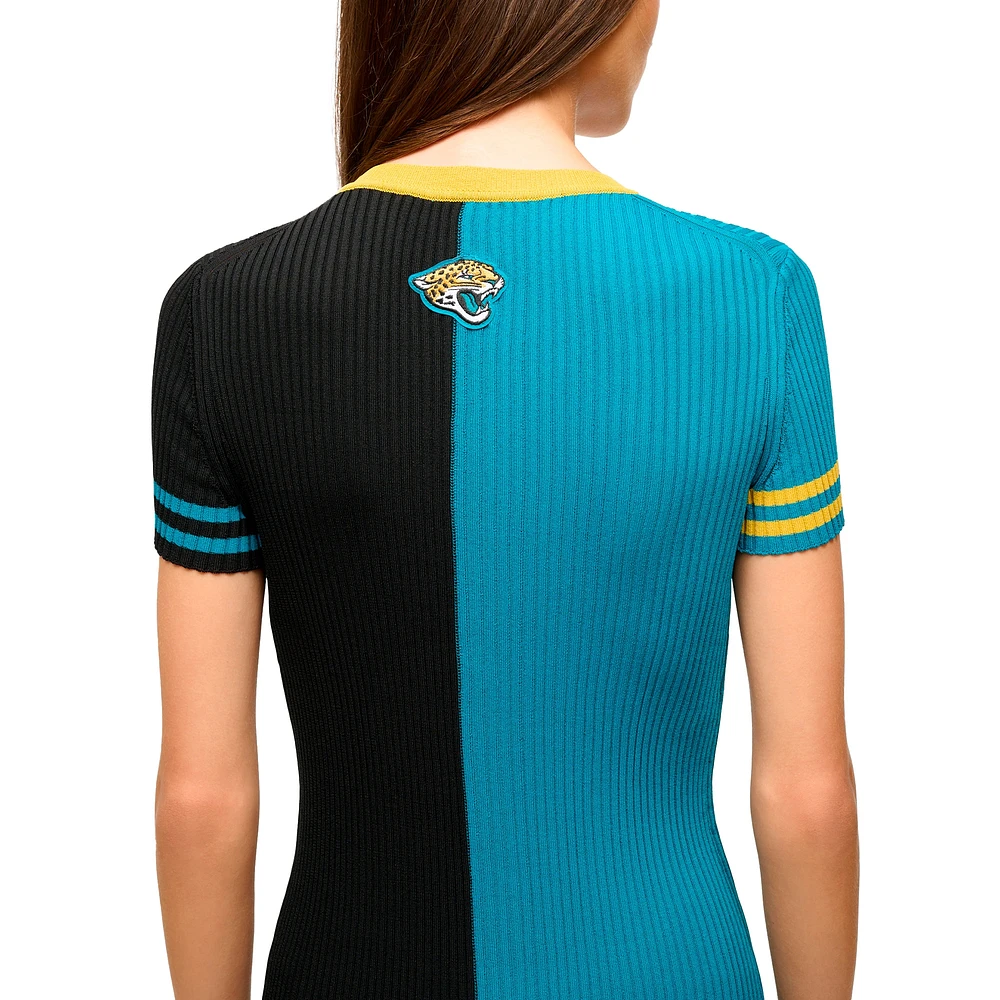 Women's STAUD  Teal/Black Jacksonville Jaguars Colleen Dress