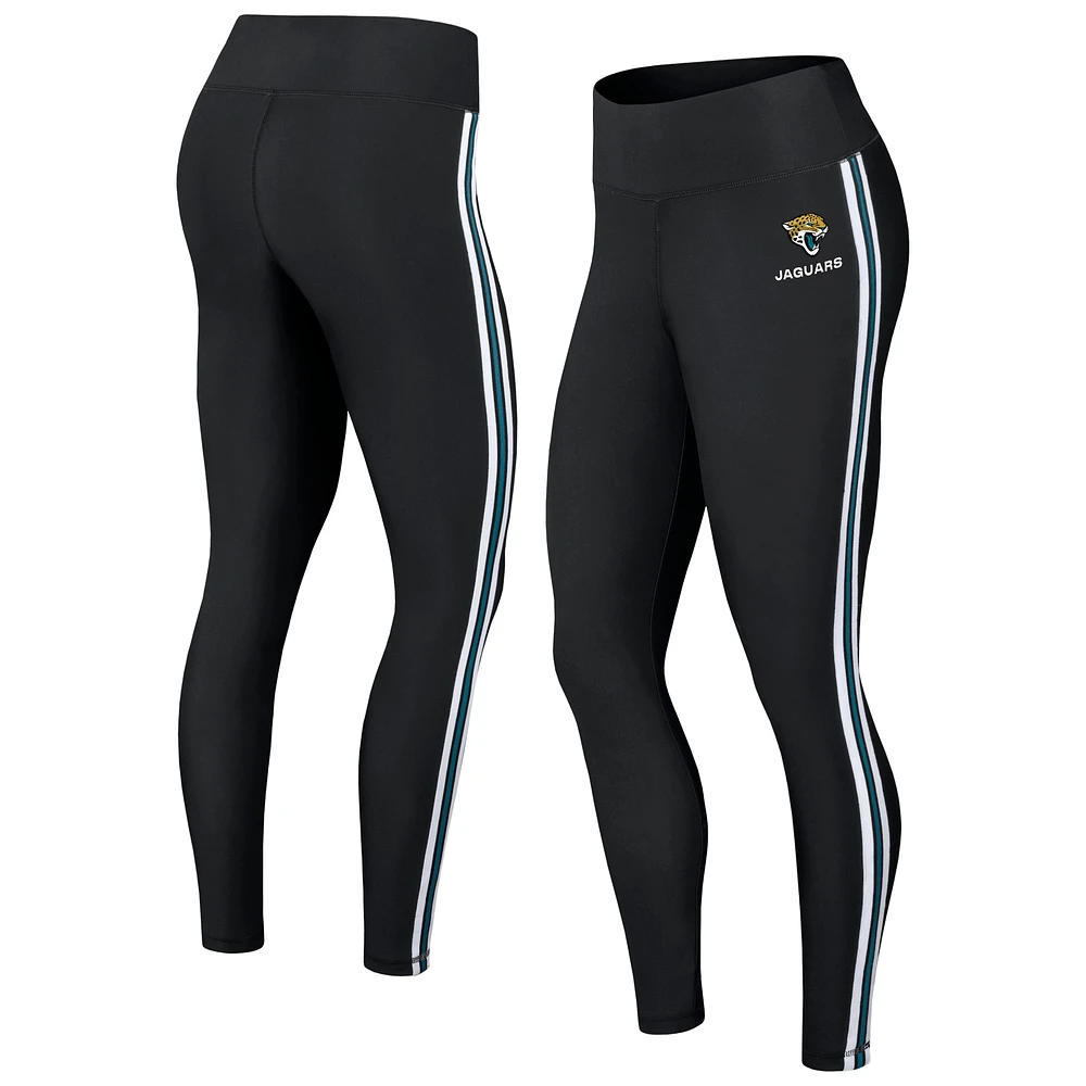 Leggings à blocs de couleurs noirs Jacksonville Jaguars pour femmes WEAR by Erin Andrews