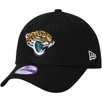 Casquette ajustable 9FORTY noire Jacksonville Jaguars League New Era pour jeune