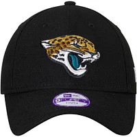 Casquette ajustable 9FORTY noire Jacksonville Jaguars League New Era pour jeune