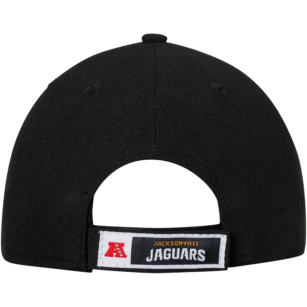 Youth New Era Black Jacksonville Jaguars League 9FORTY Adjustable Hat