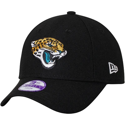 Youth New Era Black Jacksonville Jaguars League 9FORTY Adjustable Hat