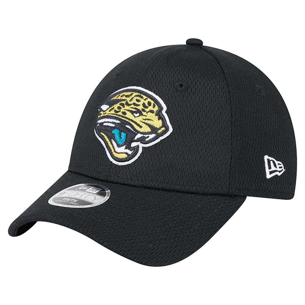 Casquette ajustable Main 9FORTY Jacksonville Jaguars noire New Era pour jeunes