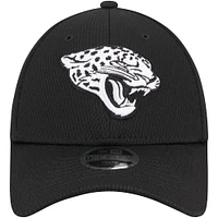 Casquette réglable noire Main B-Dub 9FORTY des Jacksonville Jaguars New Era pour jeune