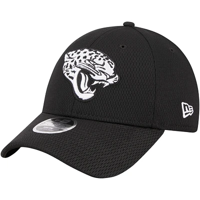 Casquette réglable noire Main B-Dub 9FORTY des Jacksonville Jaguars New Era pour jeune