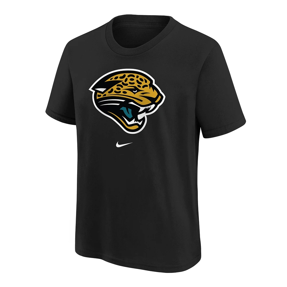 Youth Nike  Black Jacksonville Jaguars Throwback Logo Legend T-Shirt