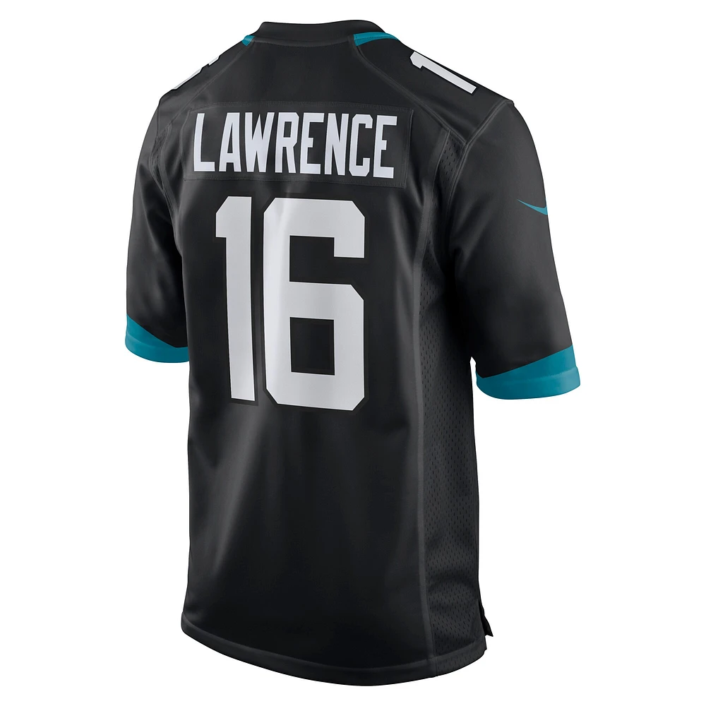 Youth Nike Trevor Lawrence Black Jacksonville Jaguars Alternate Game Jersey
