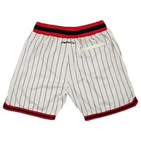 Men's Rings & Crwns Cream Jacksonville Red Caps Replica Mesh Shorts