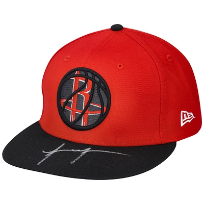 Casquette dédicacée de la NBA Draft 2021 par Jalen Green des Houston Rockets