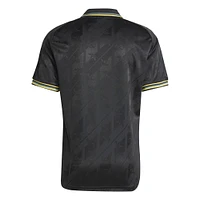 Men's adidas Originals Black Jamaica National Team Lifestyler Jersey