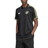 Men's adidas Originals Black Jamaica National Team Lifestyler Jersey