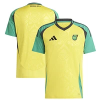 Men's adidas Yellow Jamaica National Team 2024 Home Replica Jersey