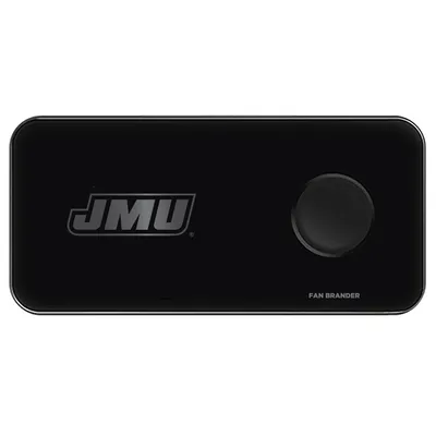 James Madison Dukes 3-in-1 Glass Wireless Charge Pad - Black