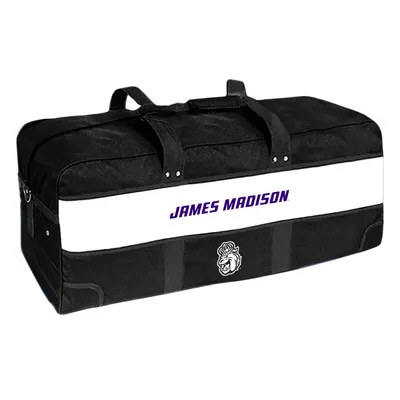 James Madison Dukes Mega Pack Hockey Bag - Black