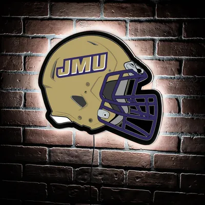 James Madison Dukes LED Wall Helmet