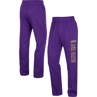 Men's Colosseum Purple James Madison Dukes Wordmark Pants