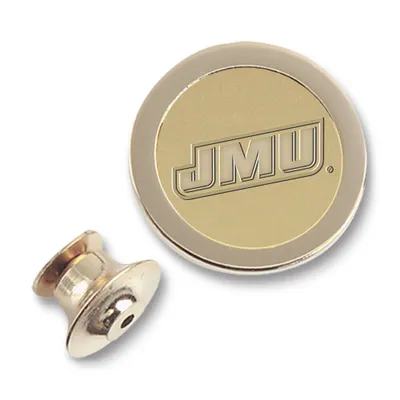 James Madison Dukes Lapel Pin - Gold