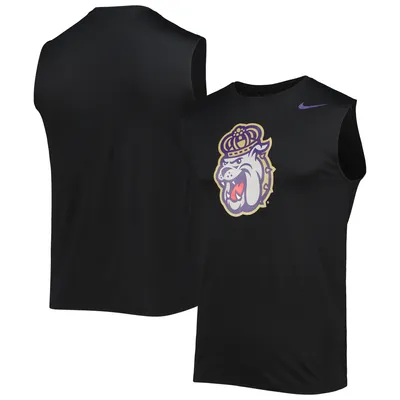 James Madison Dukes Nike Performance Legend Tank Top - Black