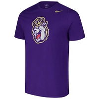 Men's Nike Purple James Madison Dukes Logo T-Shirt