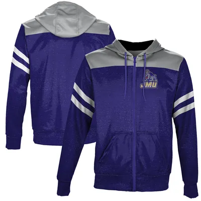 James Madison Dukes Full-Zip Hoodie - Purple