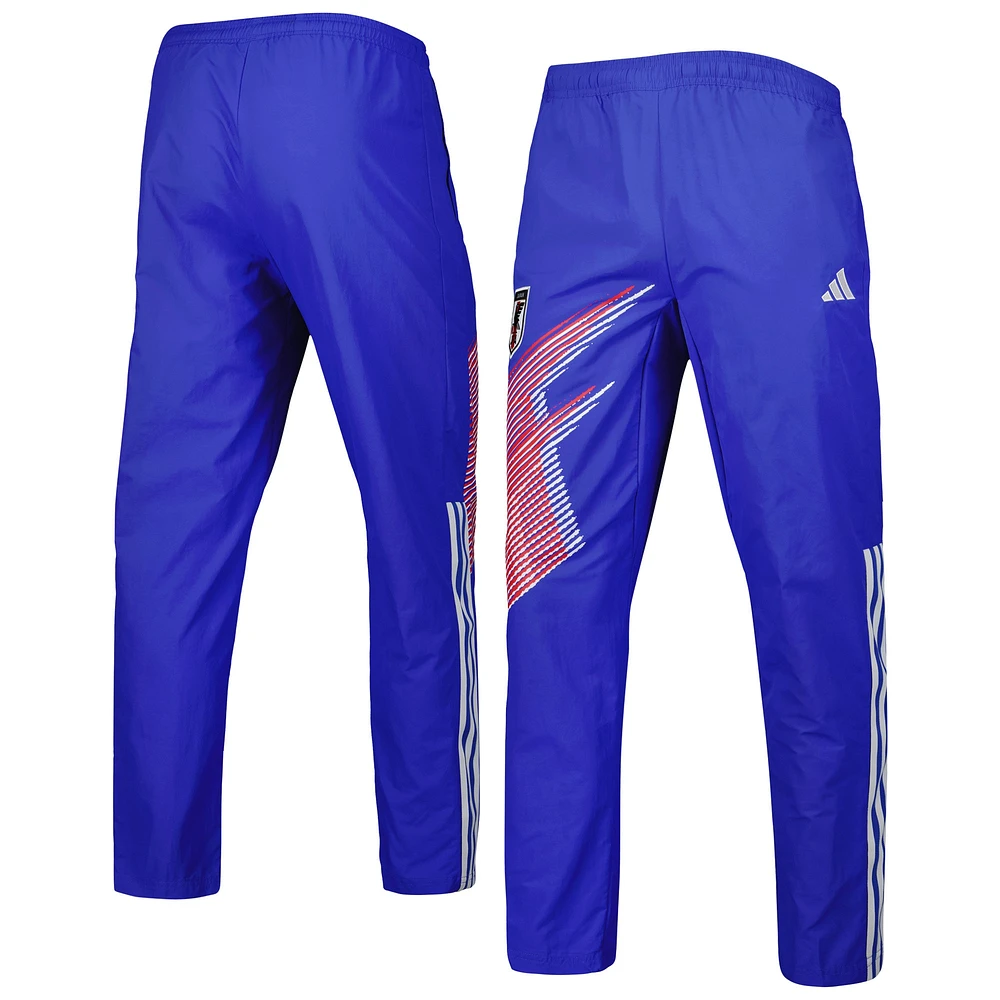 Men's adidas Blue Japan National Team Travel Pants