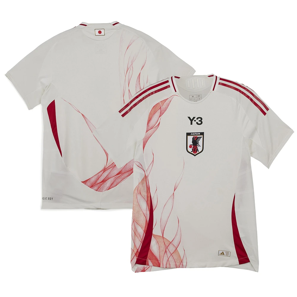 Men's adidas White Japan National Team x Y-3 2024 Away Authentic Jersey