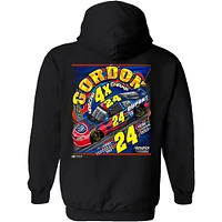 Sweat à capuche noir pour homme de la collection Hendrick Motorsports Team Jeff Gordon Car
