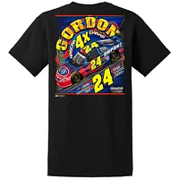 Men's Hendrick Motorsports Team Collection  Black Jeff Gordon Four-Time NASCAR Champion T-Shirt
