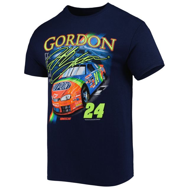 T-shirt Jeff Gordon DuPont bleu marine Hendrick Motorsports Team Collection pour homme