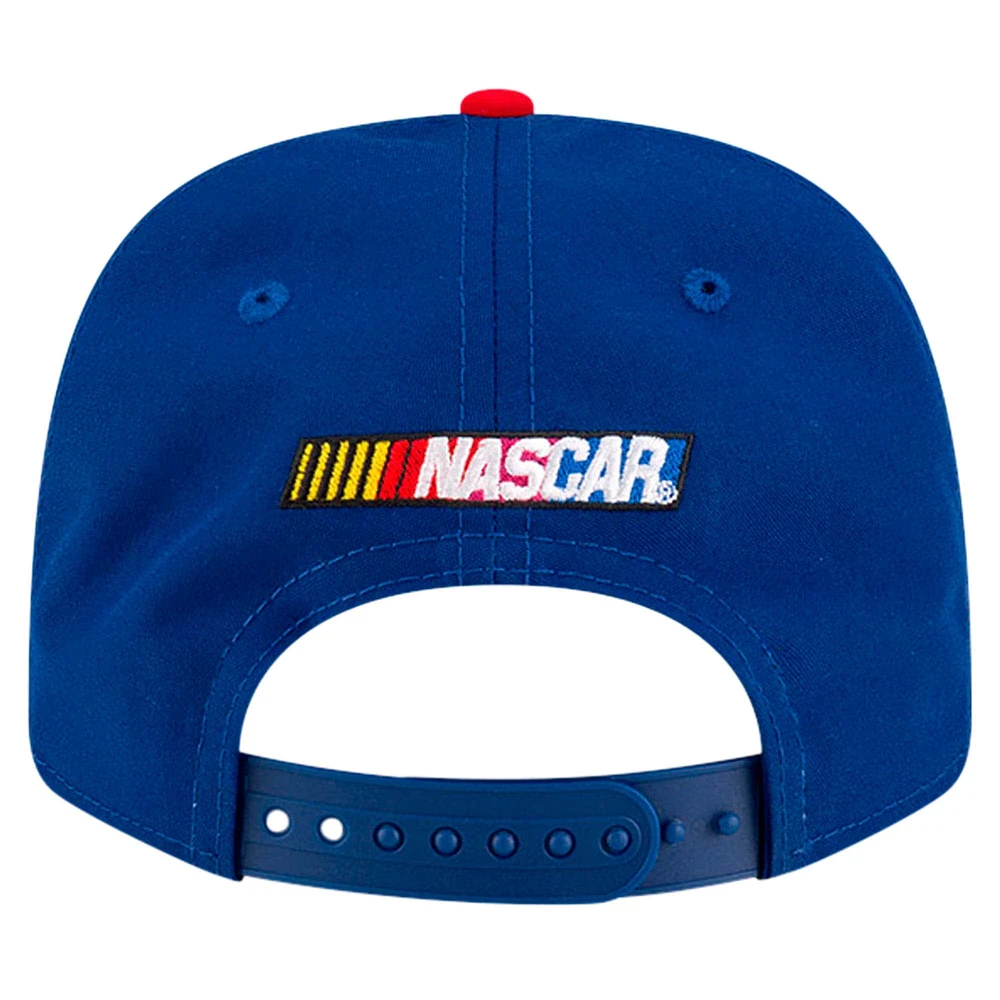 Casquette extensible à boutons-pression New Era Royal Jeff Gordon Rainbow 9SEVENTY pour homme