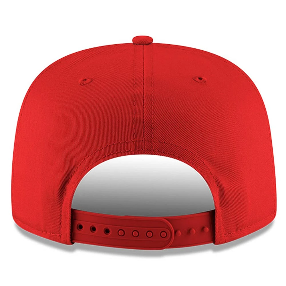 Casquette New Era Scarlet Jeff Gordon Dupont Golfer Sponsor Snapback pour homme