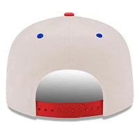 Men's New Era  Tan/Scarlet Jeff Gordon 9FIFTY Sponsor Snapback Hat