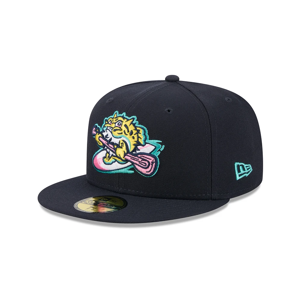 Casquette ajustée 59FIFTY bleu marine Jersey Shore BlueClaws pour homme de New Era