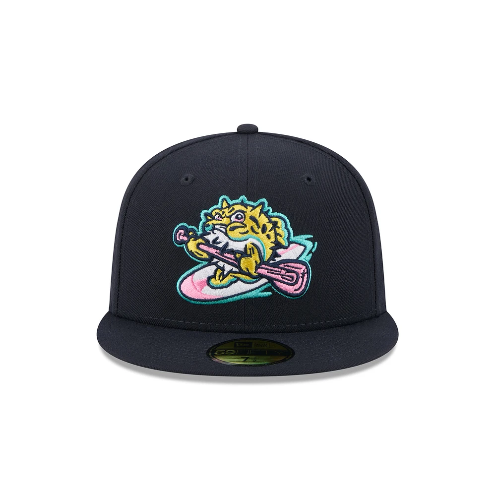 Casquette ajustée 59FIFTY bleu marine Jersey Shore BlueClaws pour homme de New Era