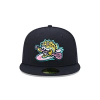 Casquette ajustée 59FIFTY bleu marine Jersey Shore BlueClaws pour homme de New Era