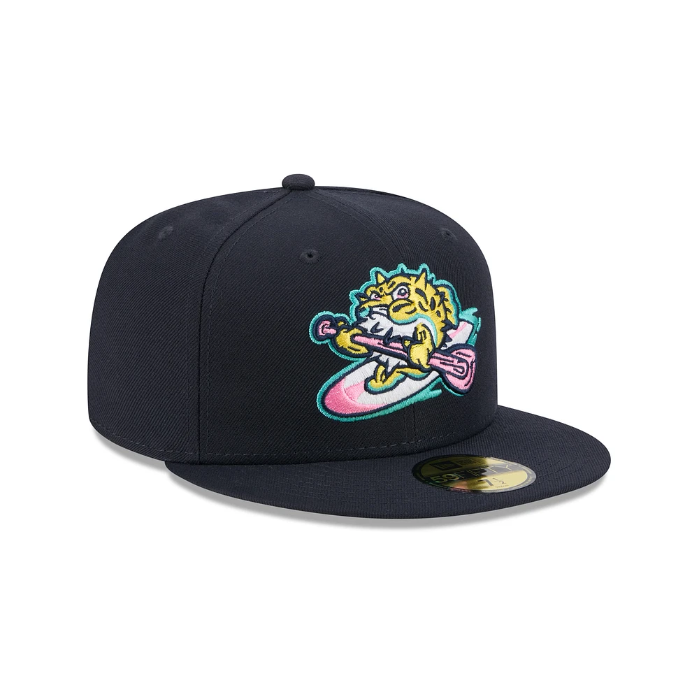 Casquette ajustée 59FIFTY bleu marine Jersey Shore BlueClaws pour homme de New Era