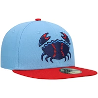 Men's New Era Royal Jersey Shore BlueClaws Authentic Collection Road 59FIFTY Fitted Hat