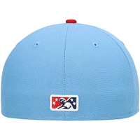 Men's New Era Royal Jersey Shore BlueClaws Authentic Collection Road 59FIFTY Fitted Hat